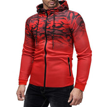 Load image into Gallery viewer, Hooded Two-Piece Men&#39;s Running Sportswear Jacket
