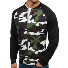Load image into Gallery viewer, Fashion Mens Camouflage Long Sleeve Outerwear
