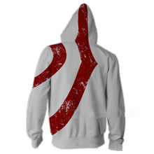 Load image into Gallery viewer, PS4 Ares Cosplay Digital Printing Long-Sleeved Pullover Zipper Autumn And Winter Men&#39;s Hoodie
