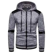 Load image into Gallery viewer, Autumn And Winter Men&#39;s Sports Hooded Long Sleeve Jacket
