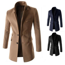 Load image into Gallery viewer, Slim-Fit Woolen Three-Dimensional Slim Tailoring Coat
