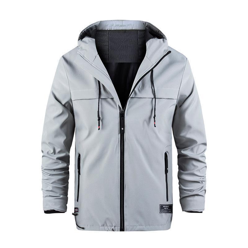 Casual Self-Cultivation Trend Men's Hooded Jacket
