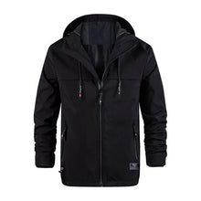 Load image into Gallery viewer, Casual Self-Cultivation Trend Men&#39;s Hooded Jacket
