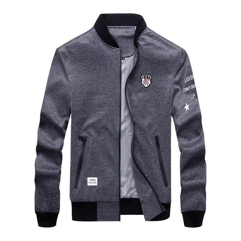 Spring And Autumn New Slim Casual Men's Thin Jacket